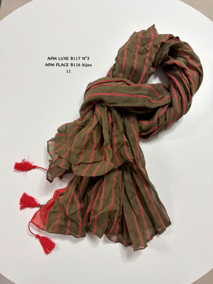 N3東大門實拍女裝新品推薦職業26春夏真品圍巾披肩流蘇褶皺N3圍巾/披肩