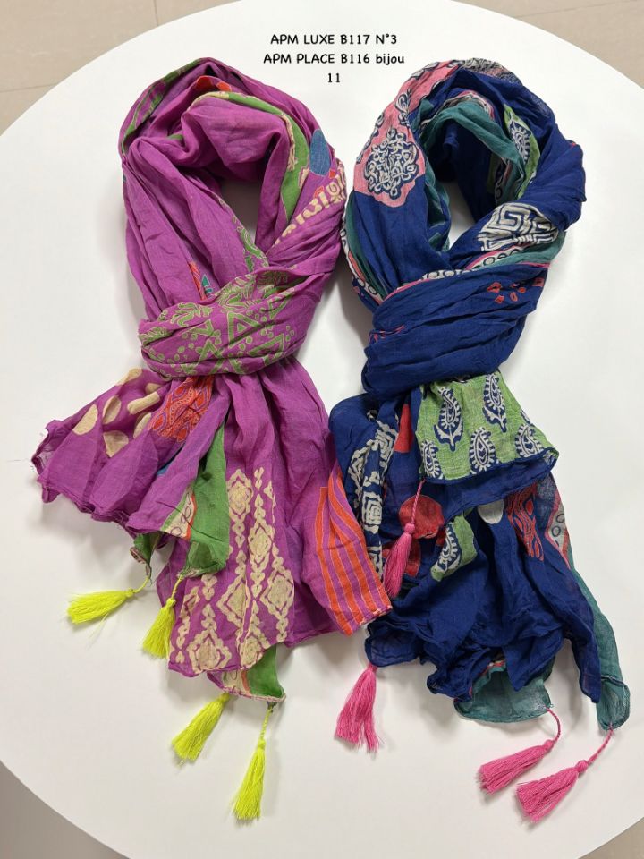 N3韓國直郵女士新款推薦26春夏職業人氣圍巾披肩流蘇褶皺N3圍巾/披肩