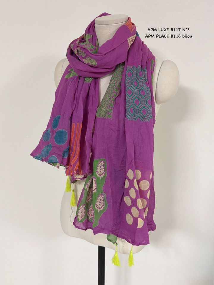 N3韓國直郵女士新款推薦26春夏職業人氣圍巾披肩流蘇褶皺N3圍巾/披肩