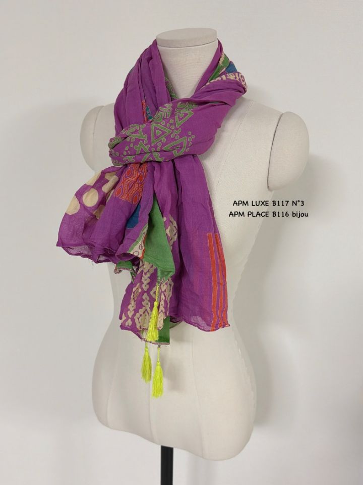 N3韓國直郵女士新款推薦26春夏職業人氣圍巾披肩流蘇褶皺N3圍巾/披肩