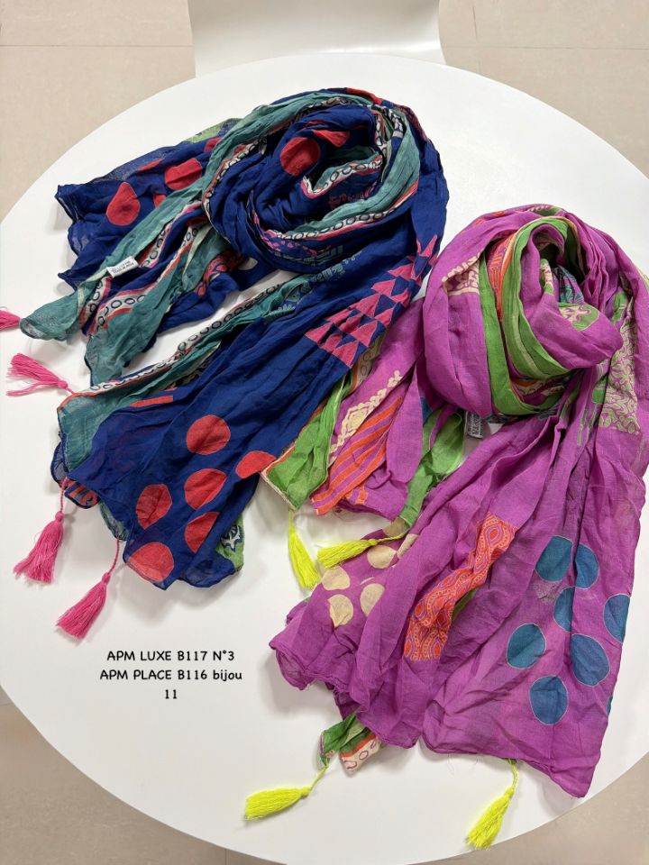 N3韓國直郵女士新款推薦26春夏職業人氣圍巾披肩流蘇褶皺N3圍巾/披肩