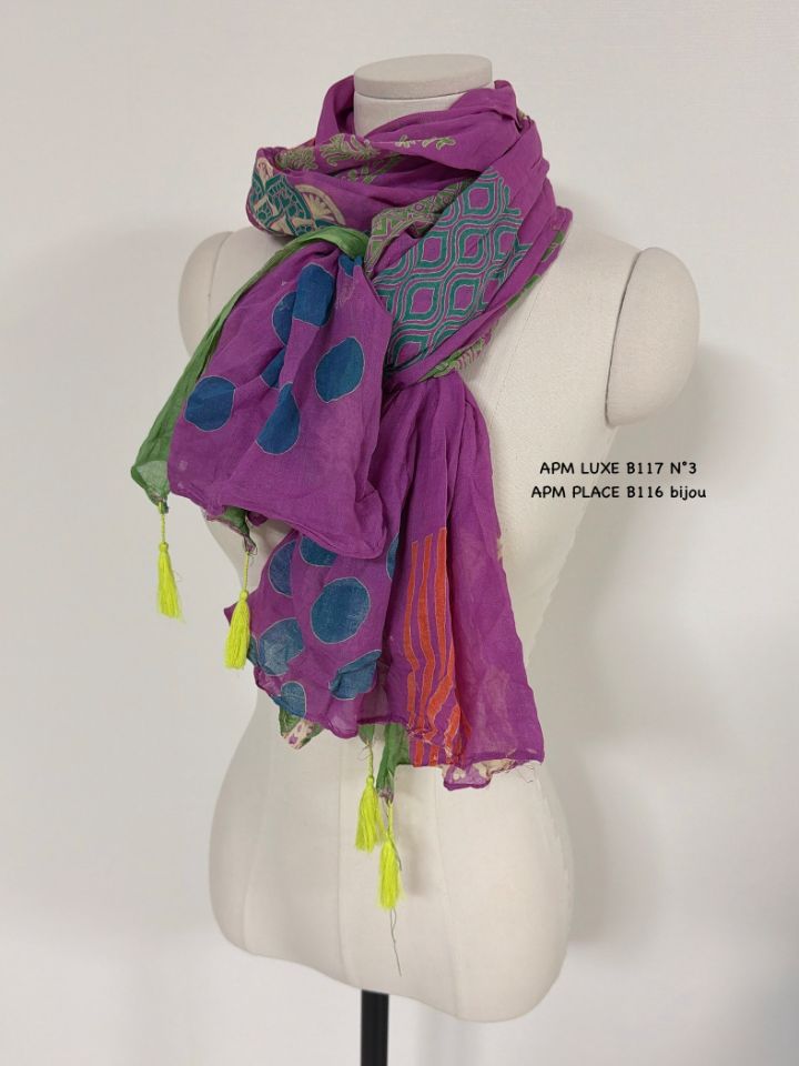 N3韓國直郵女士新款推薦26春夏職業人氣圍巾披肩流蘇褶皺N3圍巾/披肩