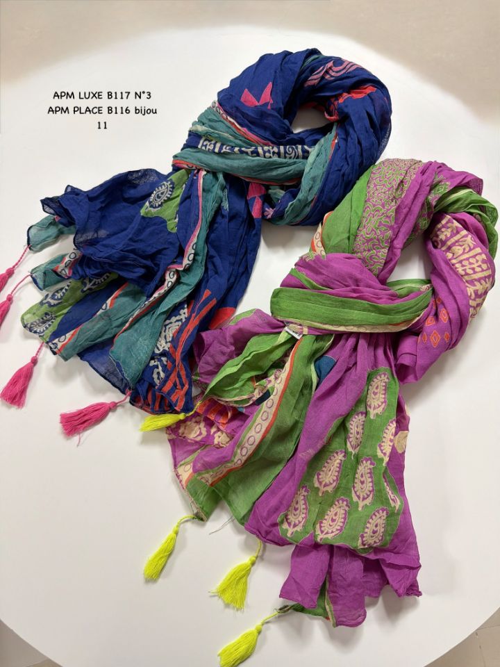 N3韓國直郵女士新款推薦26春夏職業人氣圍巾披肩流蘇褶皺N3圍巾/披肩