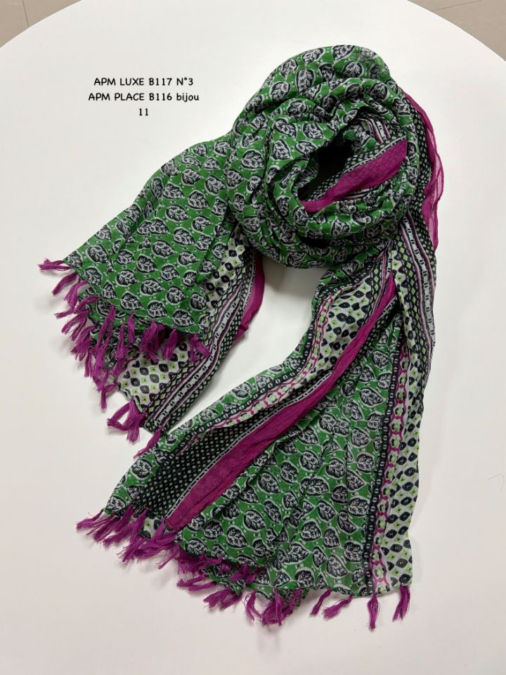 N3韓國直郵女士新款人氣職業26春夏休閑時尚圍巾披肩流蘇N3圍巾/披肩