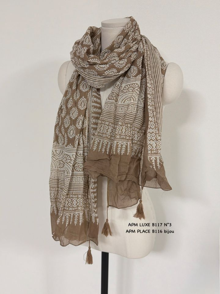 N3東大門實拍女裝新品時尚26春夏真品職業圍巾披肩流蘇褶皺N3圍巾/披肩