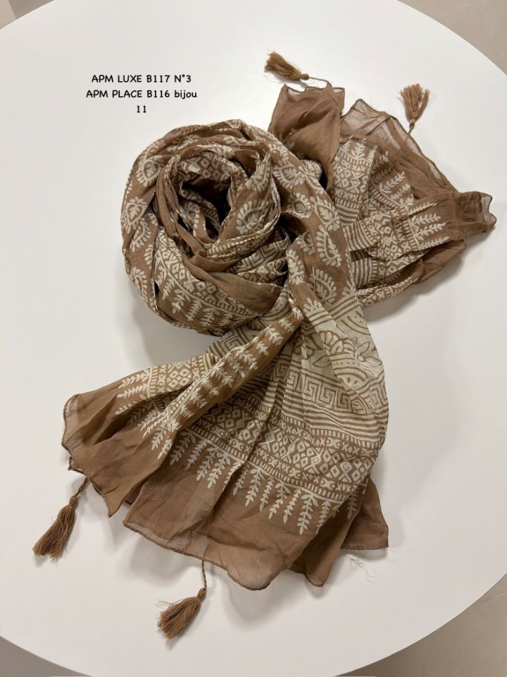 N3東大門實拍女裝新品時尚26春夏真品職業圍巾披肩流蘇褶皺N3圍巾/披肩