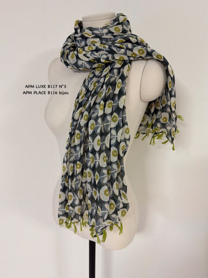 N3東大門實拍女裝新品26春夏真品推薦圍巾披肩荷葉邊流蘇N3圍巾/披肩