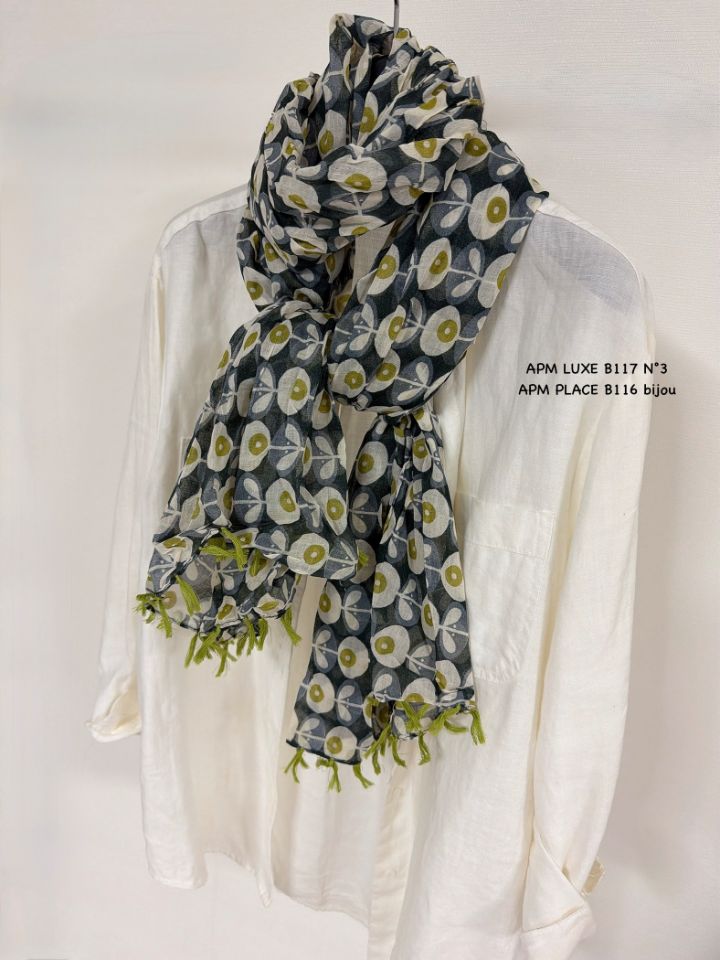 N3東大門實拍女裝新品26春夏真品推薦圍巾披肩荷葉邊流蘇N3圍巾/披肩