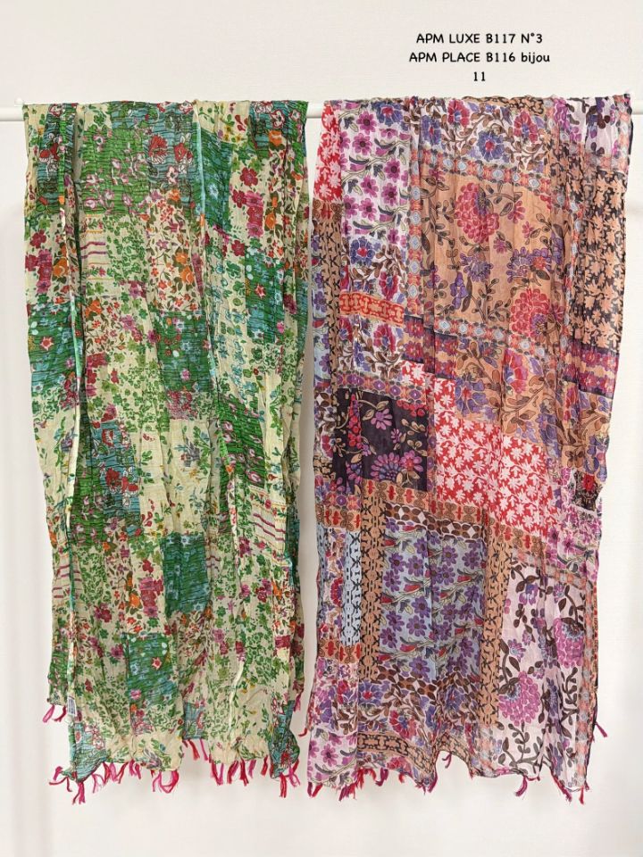 N3韓國直郵女裝新品推薦真品熱賣圍巾披肩荷葉邊花朵流蘇N3圍巾/披肩