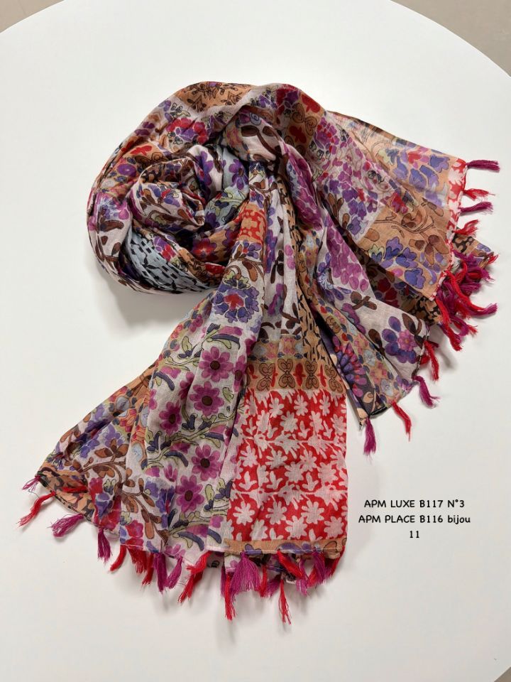 N3韓國直郵女裝新品推薦真品熱賣圍巾披肩荷葉邊花朵流蘇N3圍巾/披肩