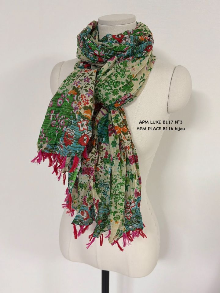 N3韓國直郵女裝新品推薦真品熱賣圍巾披肩荷葉邊花朵流蘇N3圍巾/披肩