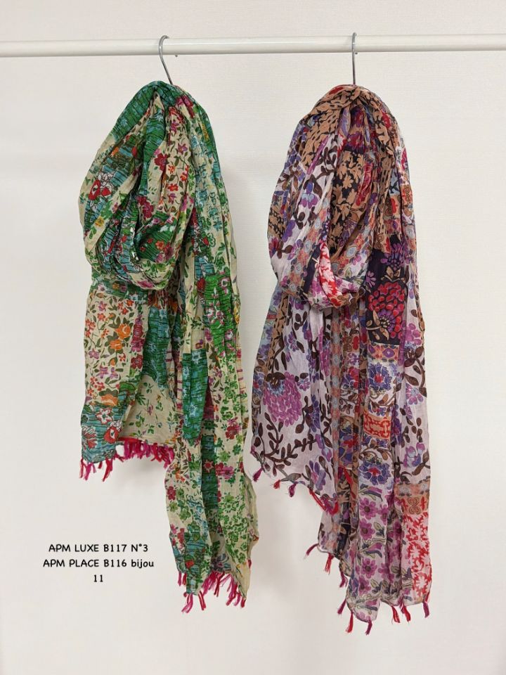 N3韓國直郵女裝新品推薦真品熱賣圍巾披肩荷葉邊花朵流蘇N3圍巾/披肩