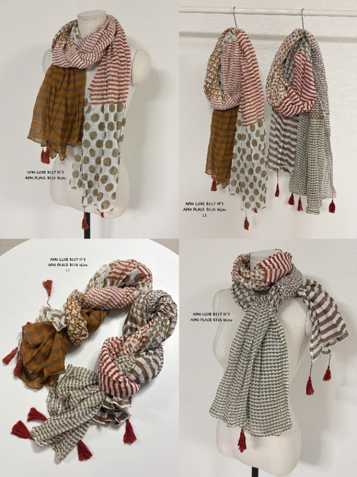 N3東大門直郵女士新款熱賣26春夏休閑真品職業圍巾披肩流蘇N3圍巾/披肩