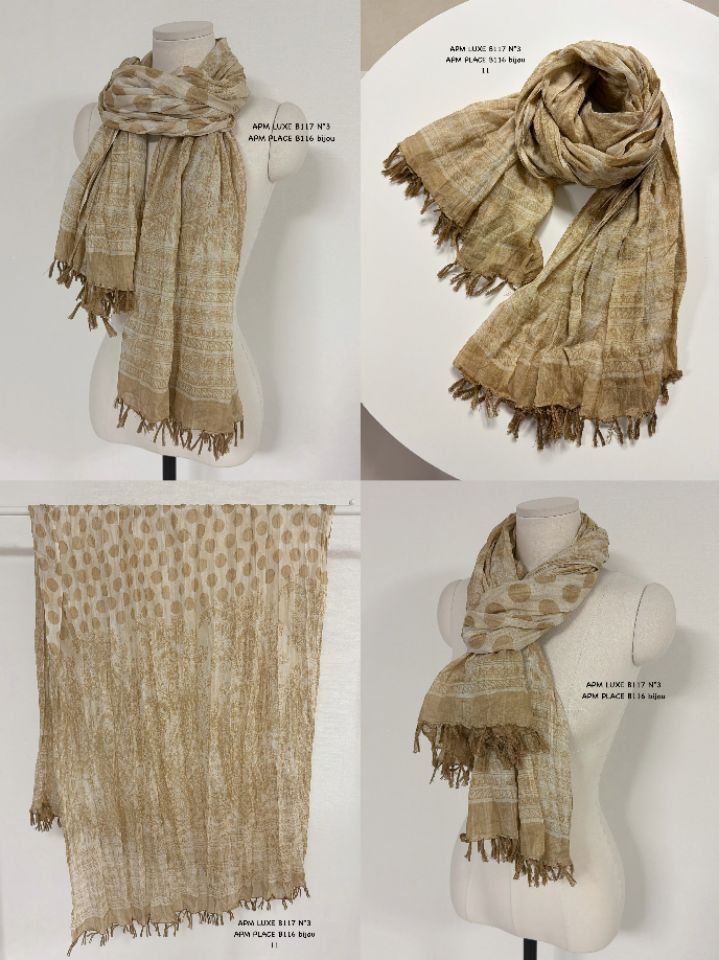 N3東大門直郵女裝新款人氣熱賣真品推薦圍巾披肩流蘇褶皺N3圍巾/披肩