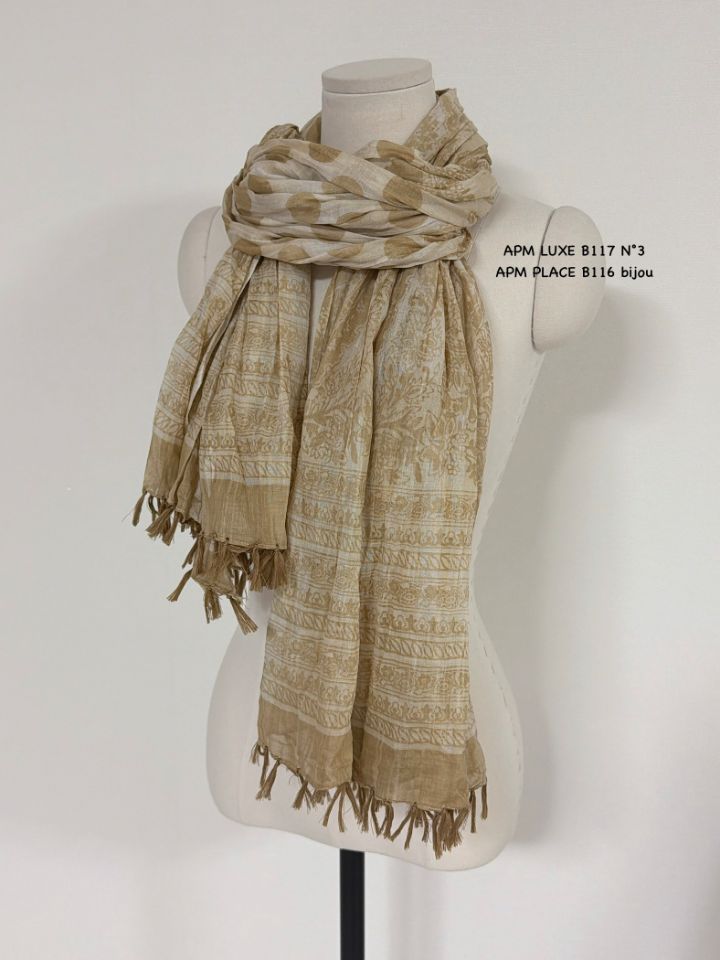 N3東大門直郵女裝新款人氣熱賣真品推薦圍巾披肩流蘇褶皺N3圍巾/披肩圖色1