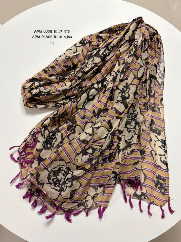 N3東大門代購女裝新品真品推薦人氣26春夏職業圍巾披肩流蘇N3圍巾/披肩