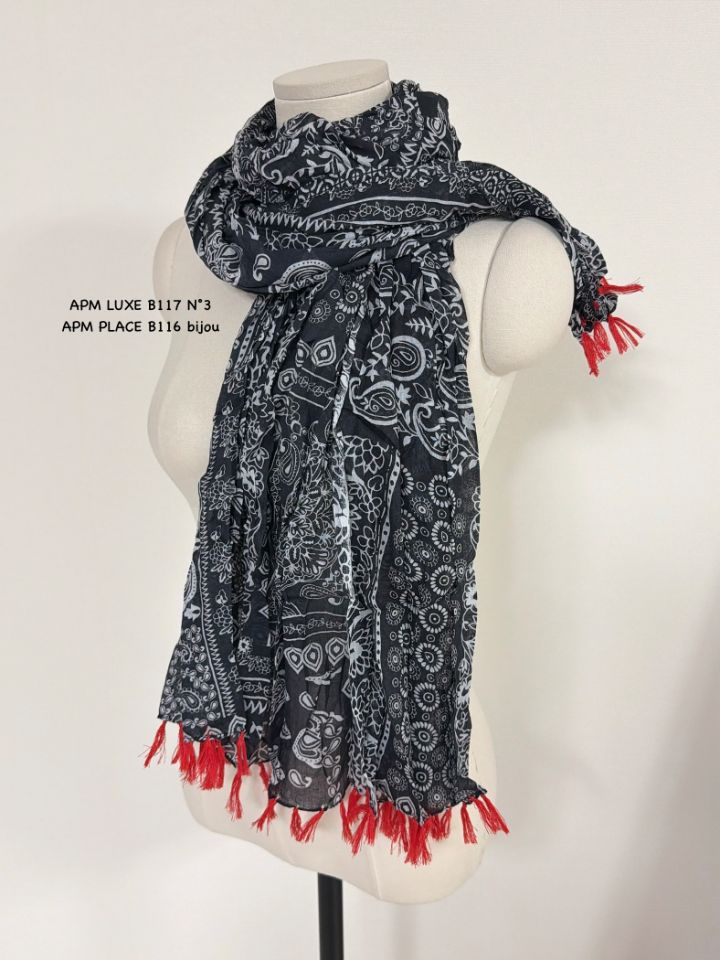 N3東大門代購女裝新品職業推薦休閑真品圍巾披肩流蘇褶皺N3圍巾/披肩