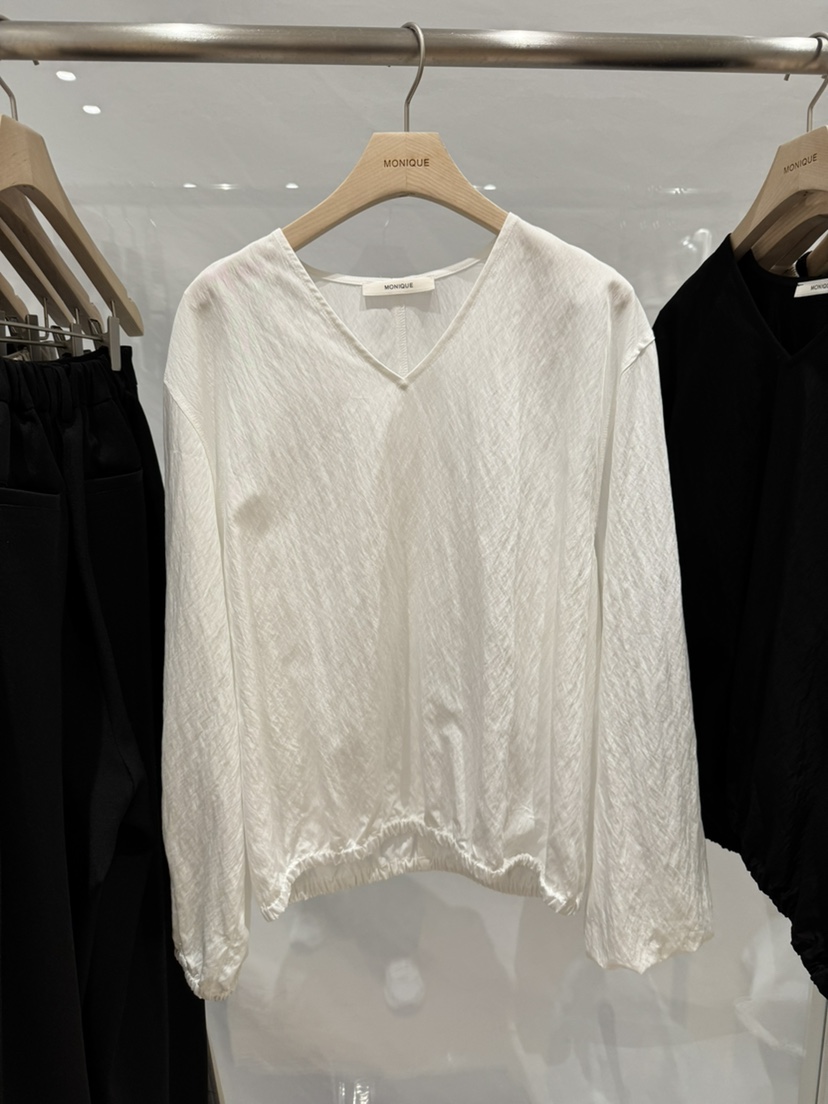 MONIQUE韓國直郵女裝新款推薦人氣熱賣職業休閑襯衫蕾絲衫MONIQUE襯衫/蕾絲衫圖色1
