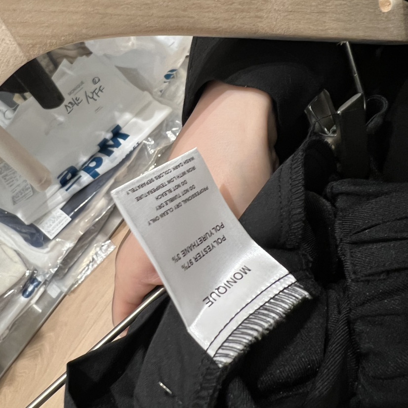 MONIQUE東大門直郵女士新款人氣推薦真品26春夏休閑休閑褲MONIQUE休閑褲