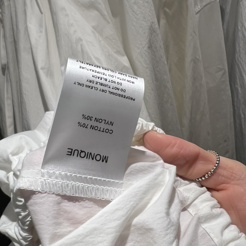 MONIQUE東大門實拍女裝新款推薦休閑職業26春夏襯衫蕾絲衫MONIQUE襯衫/蕾絲衫