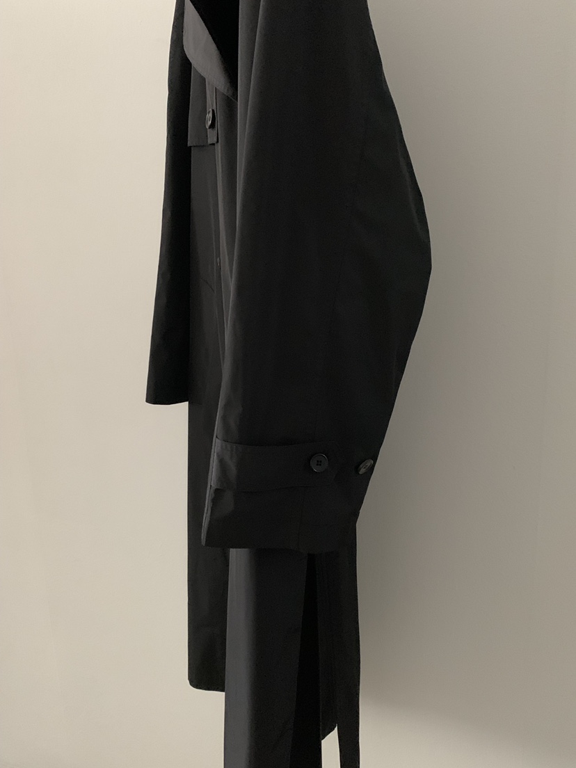 MONIQUE東大門代購女裝新品職業推薦人氣時尚長款風衣含腰帶MONIQUE長款風衣