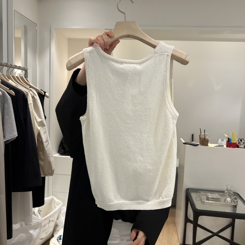 MONIQUE東大門直郵女士新款26春夏職業人氣熱賣吊帶背心羅紋MONIQUE吊帶/背心