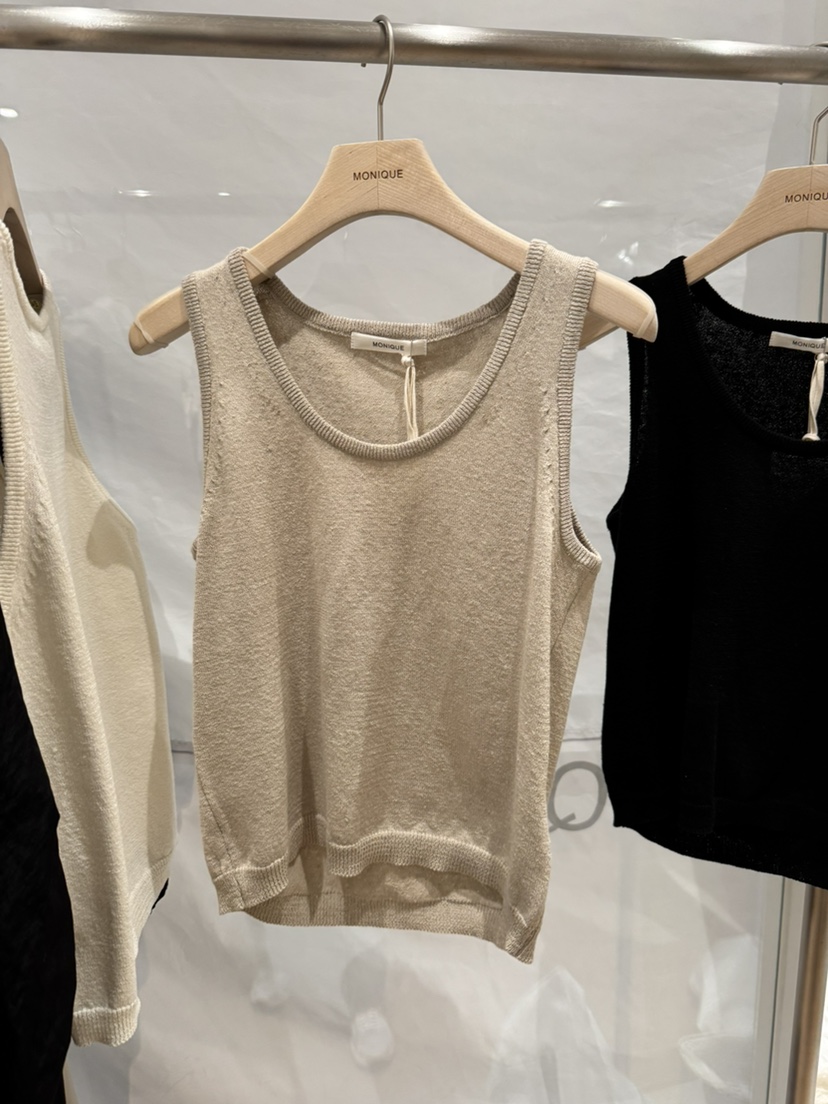 MONIQUE東大門直郵女士新款26春夏職業人氣熱賣吊帶背心羅紋MONIQUE吊帶/背心圖色2