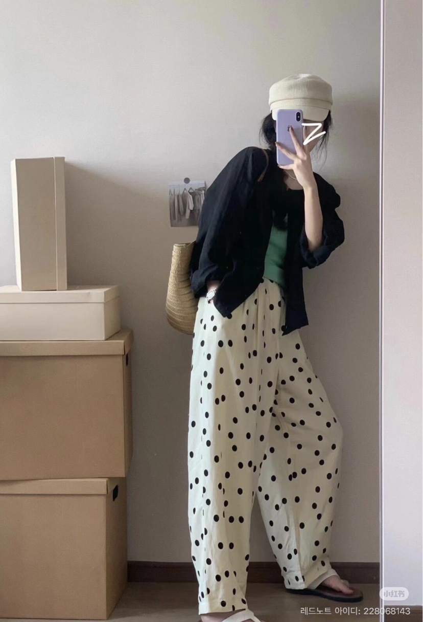 ONDO-P韓國直郵實拍女裝新品推薦26春夏人氣時尚休閑褲亞麻ONDO-P休閑褲