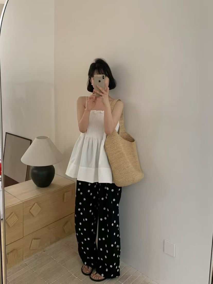 ONDO-P韓國直郵實拍女裝新品推薦26春夏人氣時尚休閑褲亞麻ONDO-P休閑褲