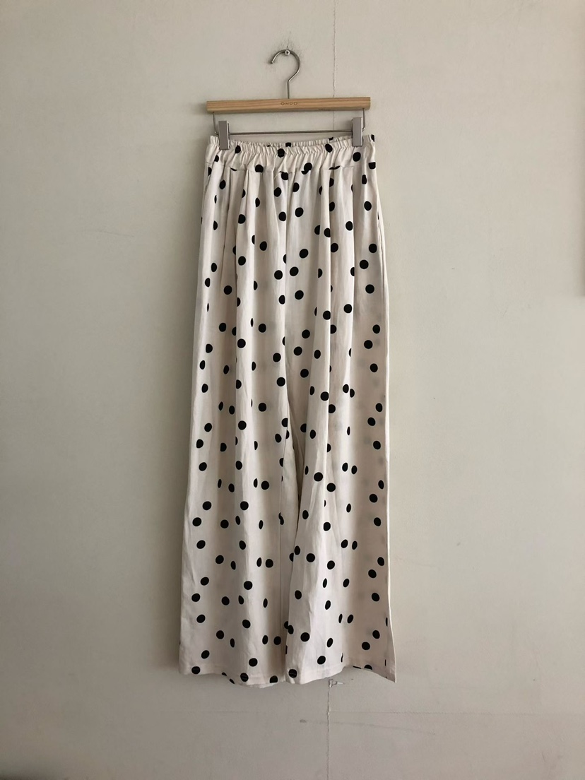 ONDO-P韓國直郵實拍女裝新品推薦26春夏人氣時尚休閑褲亞麻ONDO-P休閑褲圖色1