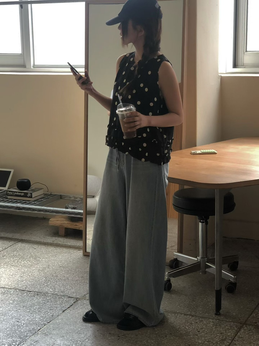 ONDO-P韓國直郵實拍女士新品推薦時尚26春夏休閑吊帶背心ONDO-P吊帶/背心