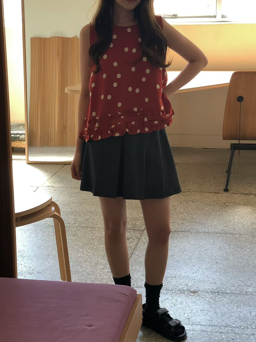 ONDO-P韓國直郵實拍女士新品推薦時尚26春夏休閑吊帶背心ONDO-P吊帶/背心