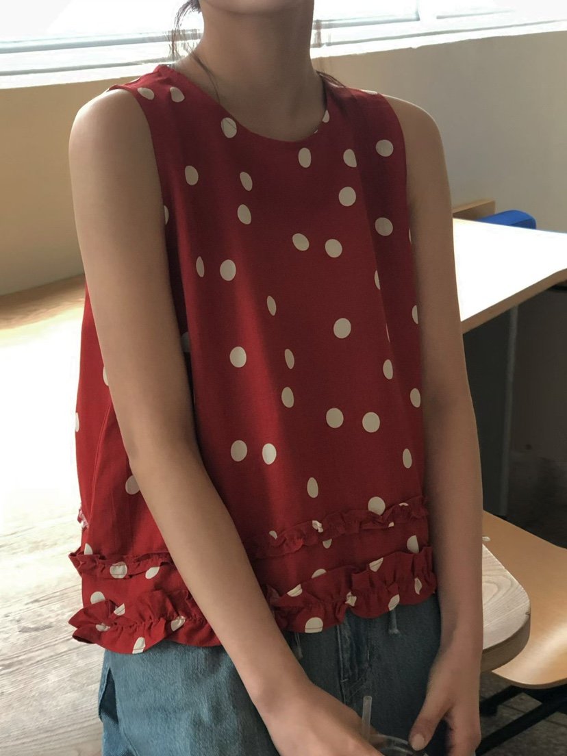 ONDO-P韓國直郵實拍女士新品推薦時尚26春夏休閑吊帶背心ONDO-P吊帶/背心