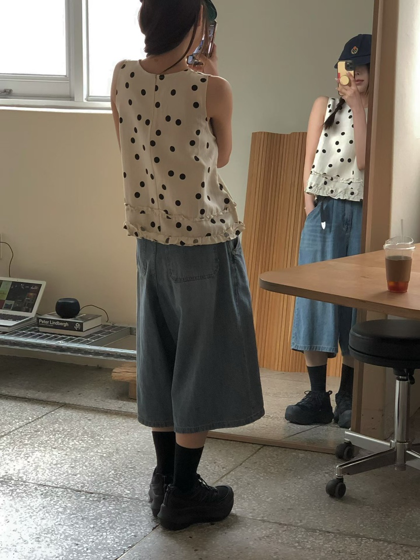 ONDO-P韓國直郵實拍女士新品推薦時尚26春夏休閑吊帶背心ONDO-P吊帶/背心