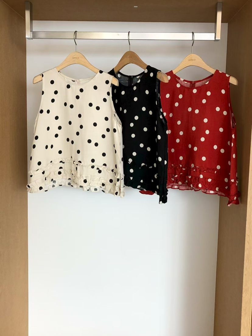 ONDO-P韓國直郵實拍女士新品推薦時尚26春夏休閑吊帶背心ONDO-P吊帶/背心