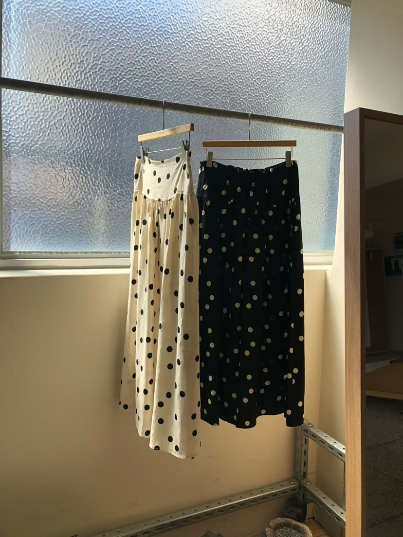 ONDO-P韓國直郵實拍女士新款職業熱賣休閑推薦時尚長裙褶皺ONDO-P長裙