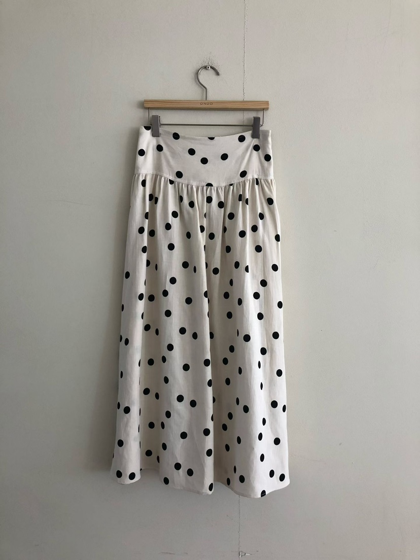 ONDO-P韓國直郵實拍女士新款職業熱賣休閑推薦時尚長裙褶皺ONDO-P長裙