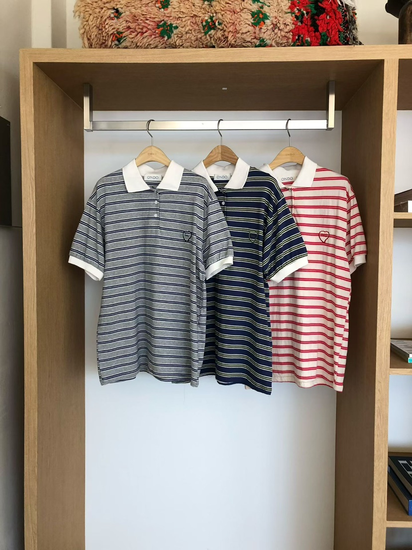 ONDO-P韓國東大門代購女裝新款熱賣職業26春夏休閑T恤刺繡ONDO-PT恤