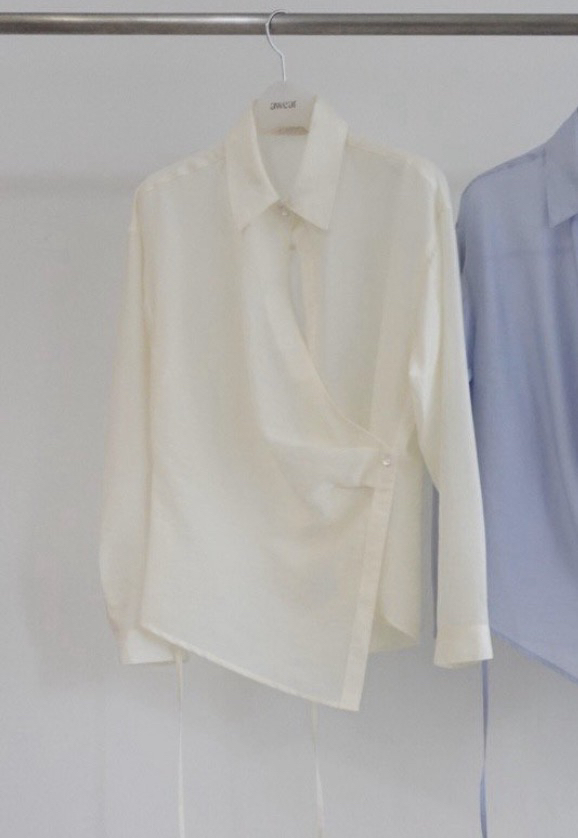 RUMIRU/AWEAR韓國東大門直郵女士新款推薦時尚襯衫蕾絲衫awear/RUMIRU襯衫/蕾絲衫圖色2