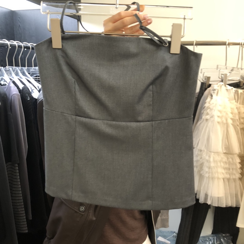 MORE THAN YESTERDAY/LOVE YOU SO MUCH東大門代購女士新款時尚吊帶背心LYSM/MORE THAN YESTERDAY吊帶/背心圖色1