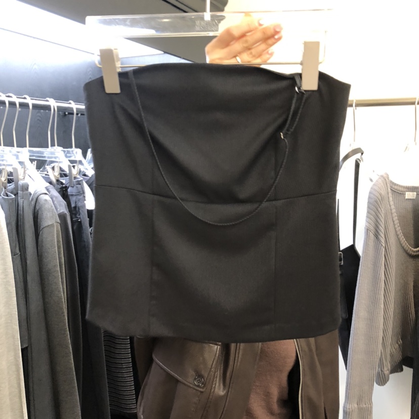 MORE THAN YESTERDAY/LOVE YOU SO MUCH東大門代購女士新款時尚吊帶背心LYSM/MORE THAN YESTERDAY吊帶/背心圖色2