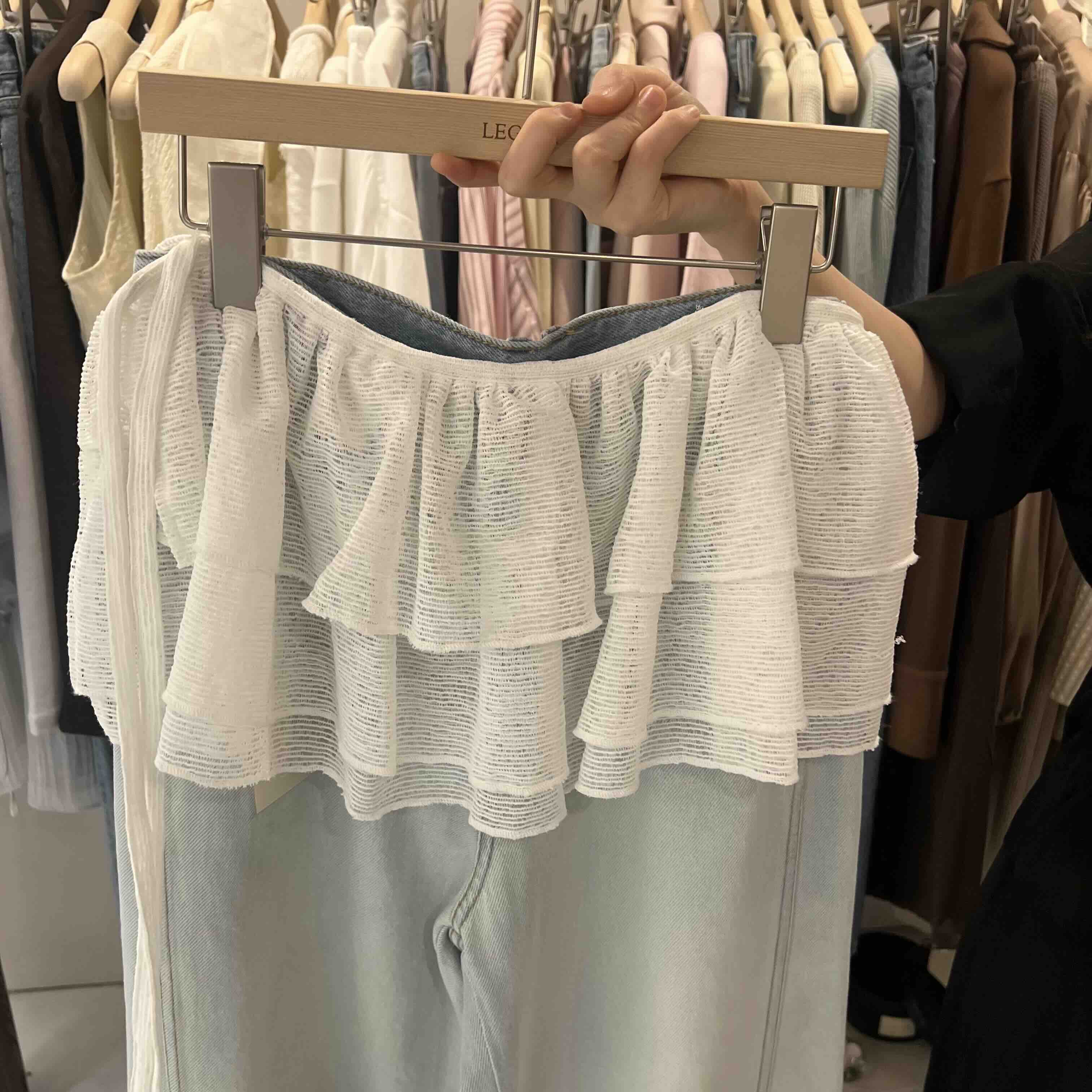 LEGACY東大門直郵女裝新品26春夏熱賣職業真品人氣時尚短裙LEGACY短裙圖色1