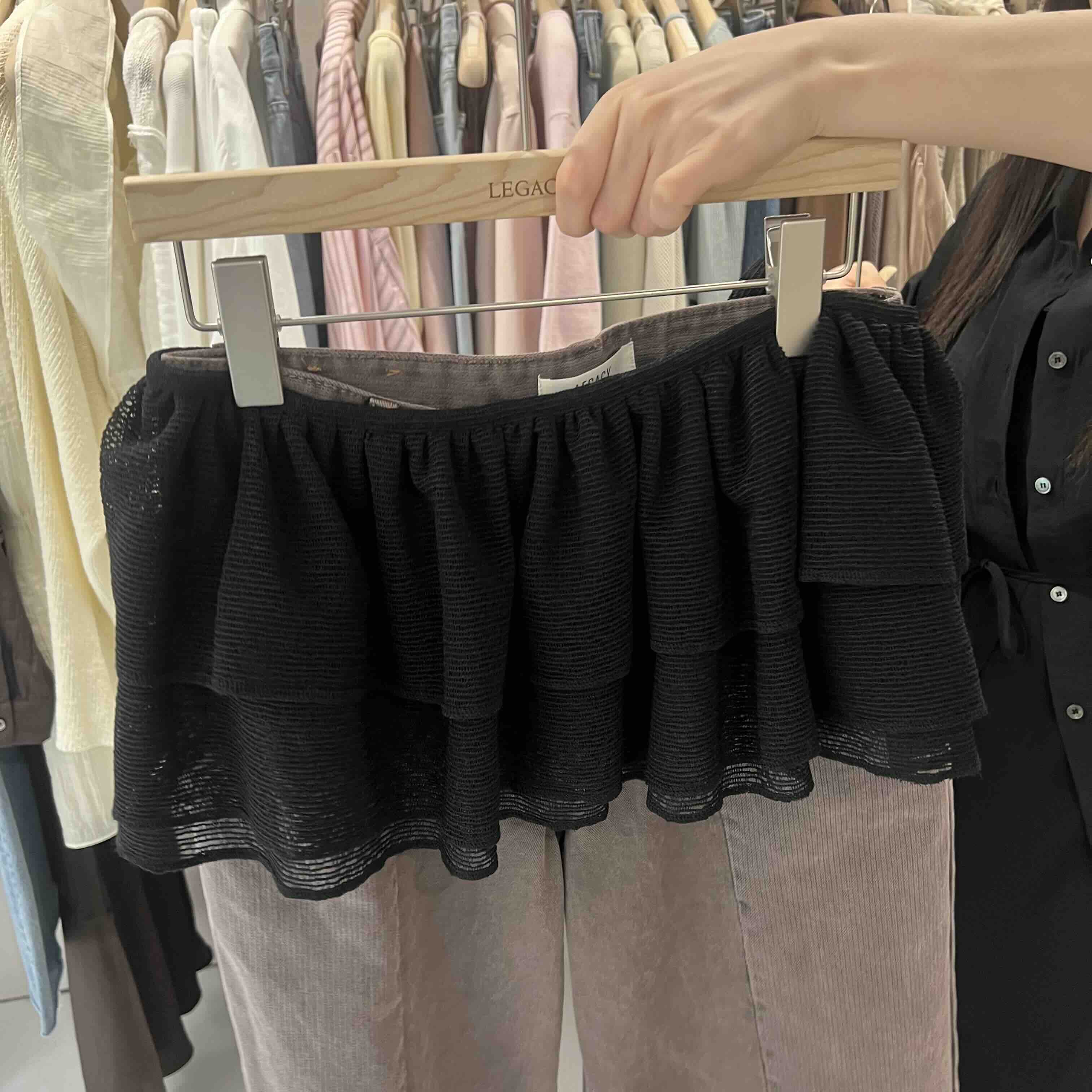 LEGACY東大門直郵女裝新品26春夏熱賣職業真品人氣時尚短裙LEGACY短裙圖色2