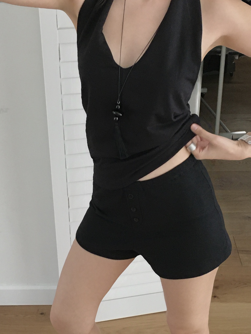 MADE-P韓國代購女裝新款休閑26春夏推薦熱賣真品時尚短褲MADE-P短褲