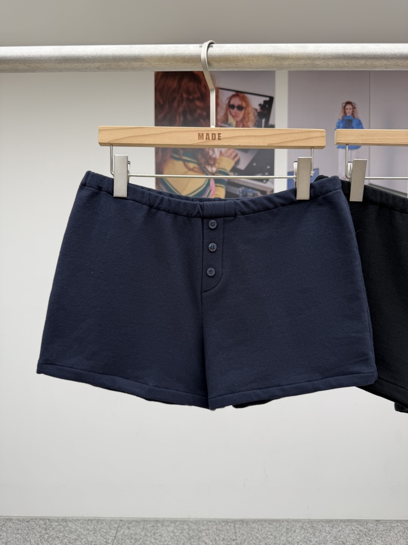 MADE-P韓國代購女裝新款休閑26春夏推薦熱賣真品時尚短褲MADE-P短褲圖色2