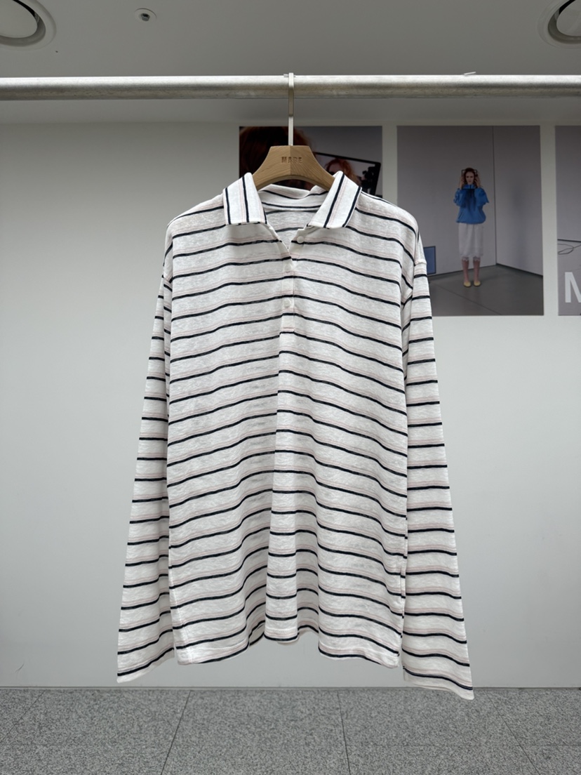 MADE-P韓國代購女裝新品時尚熱賣職業26春夏休閑長袖T恤MADE-P長袖T恤圖色1