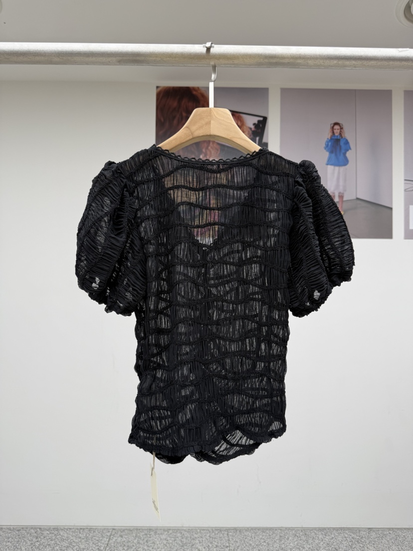 MADE-P韓國直郵女裝新款真品熱賣時尚推薦休閑襯衫蕾絲衫MADE-P襯衫/蕾絲衫