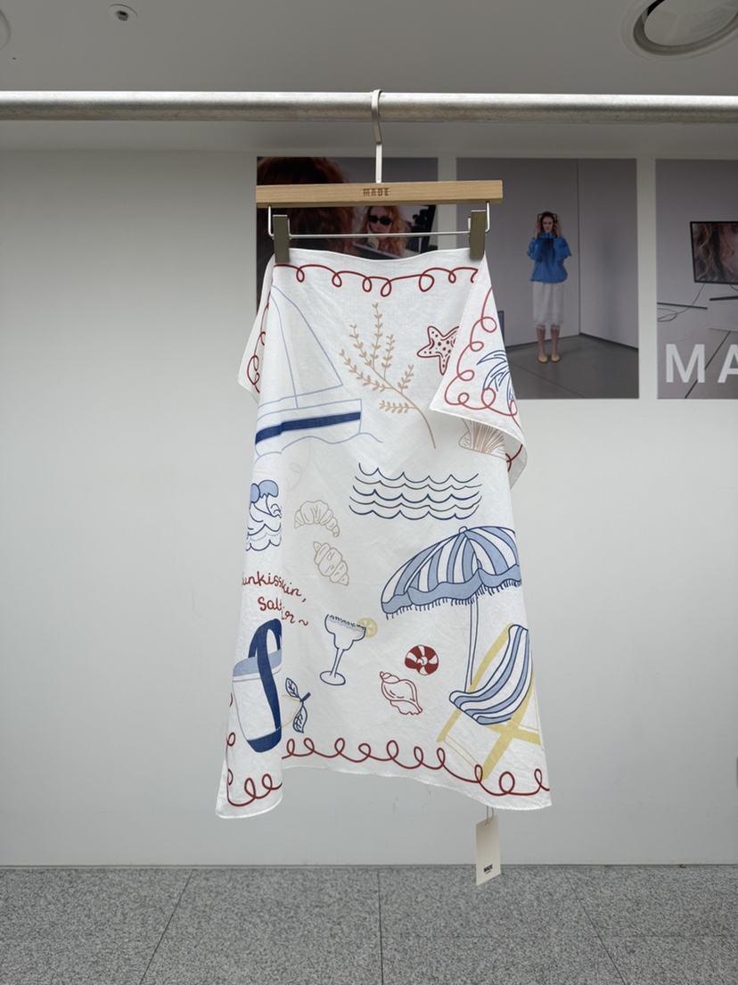 MADE-P東大門代購女士新款時尚26春夏人氣真品圍巾披肩圍巾MADE-P圍巾/披肩圖色1