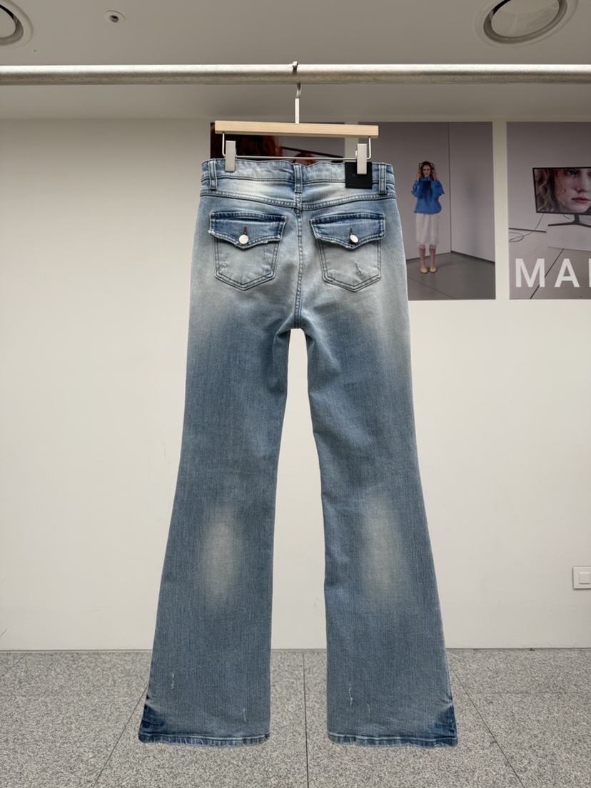 MADE-P東大門代購女士新款推薦休閑人氣時尚真品職業牛仔褲MADE-P牛仔褲