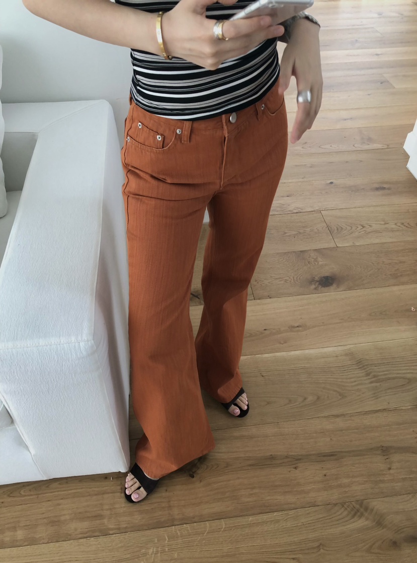 MADE-P東大門代購女裝新款時尚推薦熱賣休閑人氣真品牛仔褲MADE-P牛仔褲